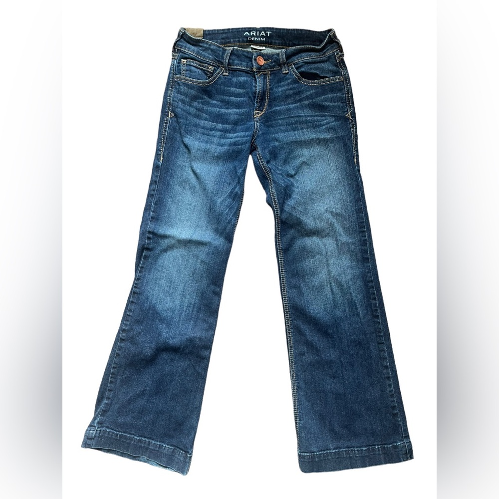 Ariat trouser Mr Leslie jeans #11 deap sea ,size 28s.
